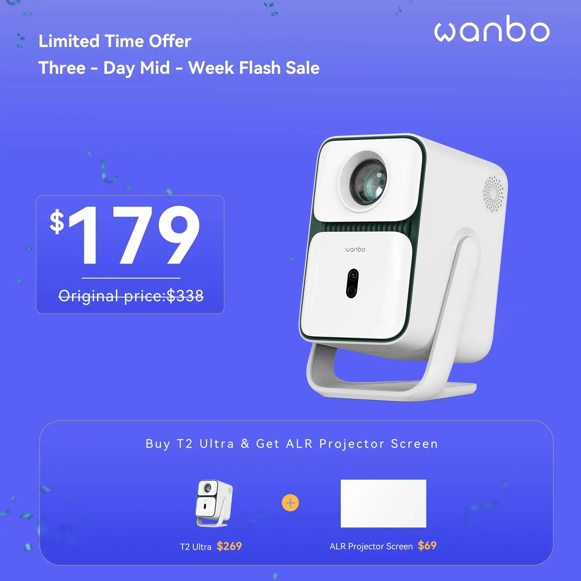 Weekend Flash Sale Portable Projector